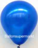 Luftballon-Metallic-Blau-Metallikblauer-Latex-Luftballon