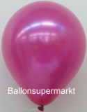 Luftballon-Metallic-Pink-Metallik-Pinkfarbener-Latex-Luftballon