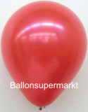 Luftballon-Metallic-Rot-Metallik-Roter-Latex-Luftballon