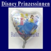 Luftballon Prinzessinnen Disney, Folienballon mit Ballongas (FHGE-Disney-Prinzessinnen-Luftballon-45-01)