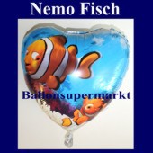 Luftballon Nemo Under the Sea, Folienballon mit Ballongas (FHGE Luftballon-Nemo-Sea-5339)