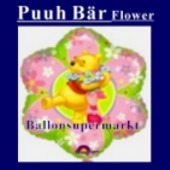 Luftballon Pooh Flower, Folienballon mit Ballongas (FHGE53)