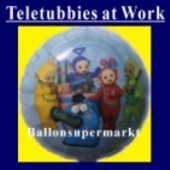Luftballon Tele Tubbies Work, Folienballon mit Ballongas (FHGE76)
