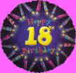 18 Geburtstag Folienballon