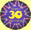 30 Geburtstag Folienballon