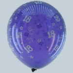 Luftballons 18 Geburtstag