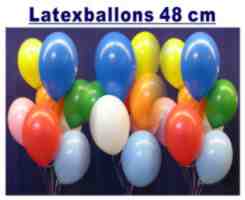 Luftballons, Latexballons, 48 cm