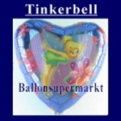 Luftballon Tinkerbell, Folienballon mit Ballongas (FHGE 1090602)